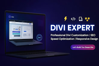 design responsive divi wordpress website