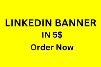 design professional facebook, linkedin cover banner and twitter cover
