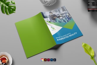 design perfect professional crypto white paper, PDF brochure