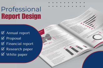 design your annual report, proposal, booklet or white paper