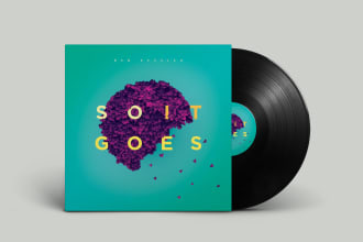 do stunning cover music artwork for cd album and book cover