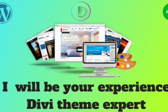 customize divi theme, make website by divi builder