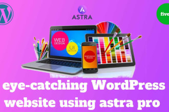 do complete website customize astra pro,avada,divi,elementor pro,enfold theme
