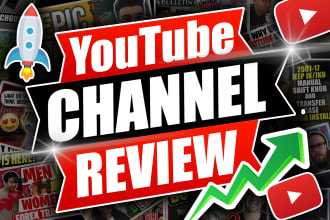 review your youtube channel to help you increase subscribers
