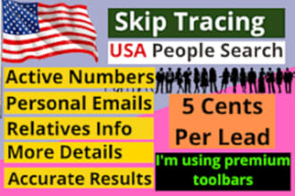 produce bulk skip tracing for real estate property search