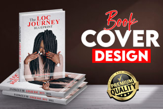design unique book, ebook, kindle cover and book title page