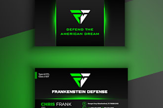 do professional business card for your business