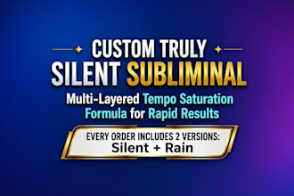 create custom, professional and powerful subliminal audios
