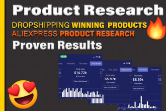 aliexpress dropshipping winning shopify product research