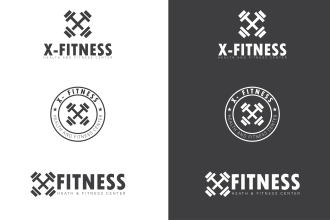 design modern gym, fitness, health and sports logo in 24 hours