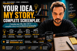 develop your film idea into a complete story and screenplay