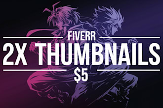 create epic anime thumbnails for your youtube videos