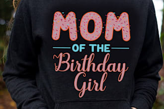 create an amazing custom or birthday t shirt design
