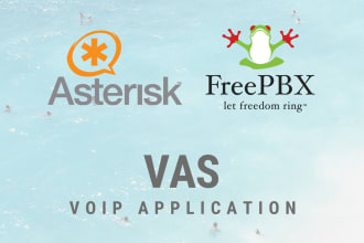 develop voip application, vas using asterisk