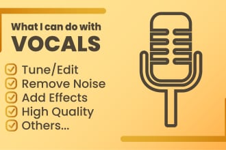 tune and professionally edit your voice