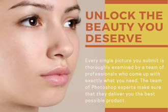 gracefully retouch human faces and make you look perfect