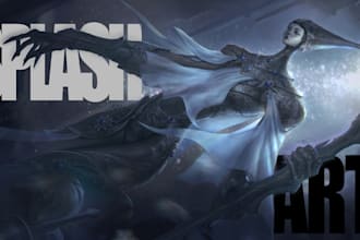 create beutifuls fantasy illustrations