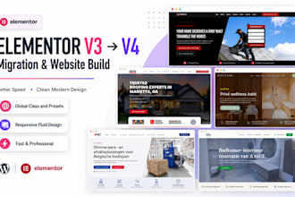 migrate or build your wordpress website in elementor v4 atomic widgets