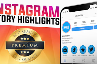create instagram story highlight icons