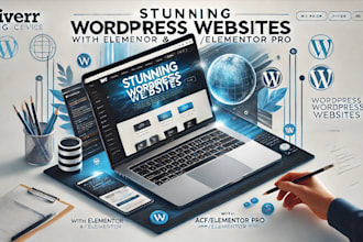 build a stunning wordpress website with elementor and acf