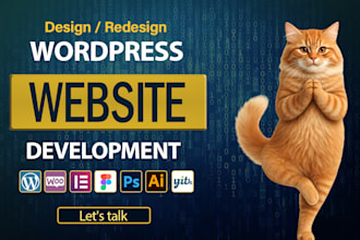 build a stunning wordpress website with elementor and acf