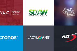 design minimalist wordmark, typography and lettermark logo