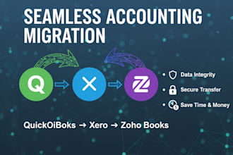 migrate quickbooks online to google sheet,or zoho books