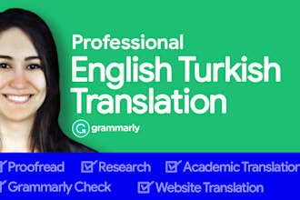 do turkish translation to english and vice versa