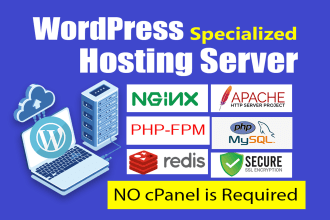 setup high performance wordpress and web hosting server