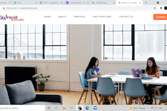 develop a business website
