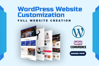 install wordpress, set up theme, demo import,  do customize with cpanel