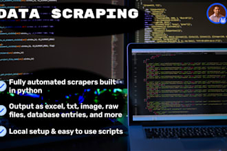 build a crawler in python to scrape data from websites