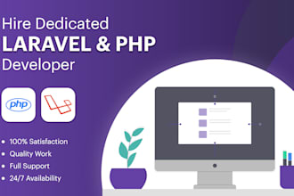 design and develop a website on cms, laravel with PHP