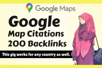 do high quality google map citations for local SEO