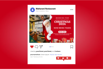 create promotional poster for social media and event