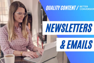 write engaging copy for your newsletter or email campaign