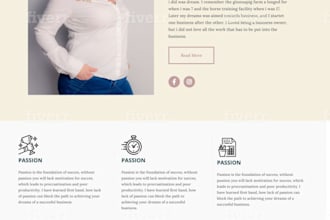 build latest and responsive wordpress website