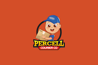 draw a cartoon logo, mascot, character