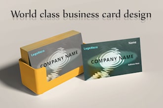 design exclusive business card