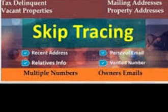 do lead generation and skip tracing and united state