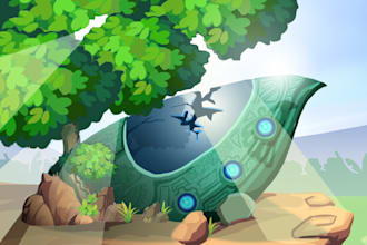 draw you a background