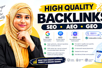 do high authority pr9 seo backlinks, aeo GEO contextual link building