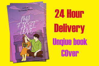 design professional book cover or ebook cover 24 hours