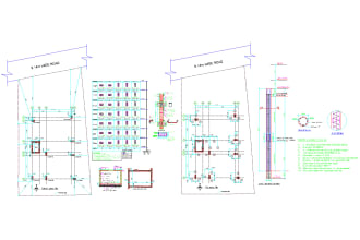 do a professional structural drawing of your project in autocad