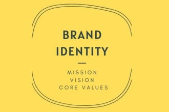 write a powerful vision and mission statement