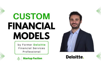 prepare investor and fundraise ready financial model