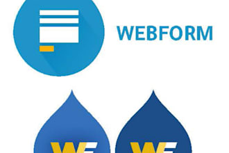 work on any customization on drupal webform