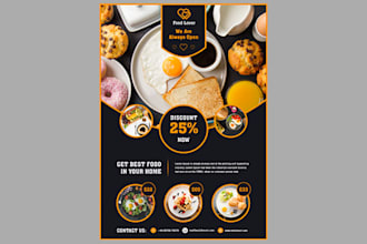 do creative flyer design and broucher