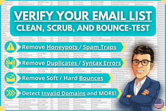 provide bulk email verification and bounce testing for your email list