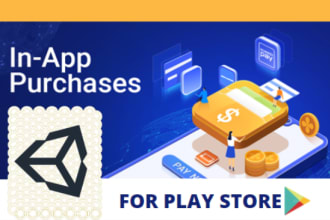 add in app purchases in game for play store